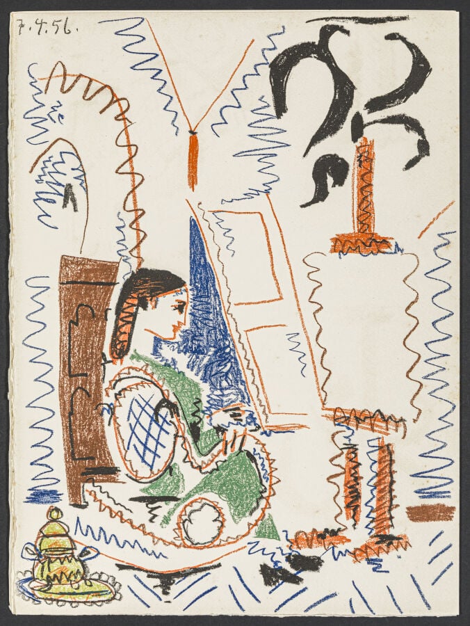 PABLO PICASSO - Jaimé Sabartés, Dans l'atelier de Picasso, Fernand Mourlot, Par…