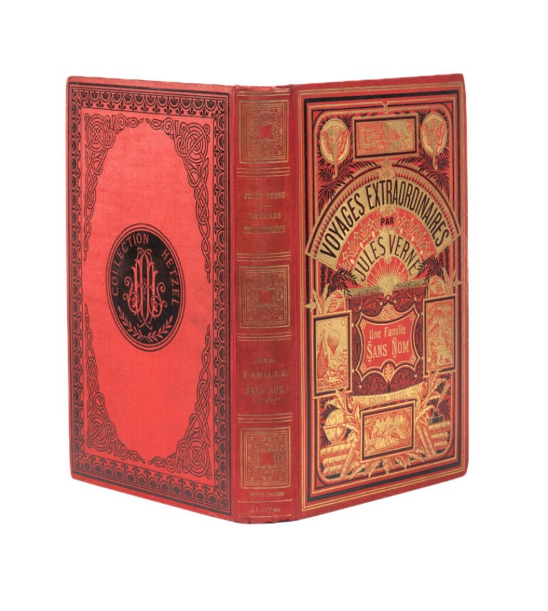 [Québec] Famille-Sans-Nom par Jules Verne. Illustrations de G. Tiret-Bognet. Pa…