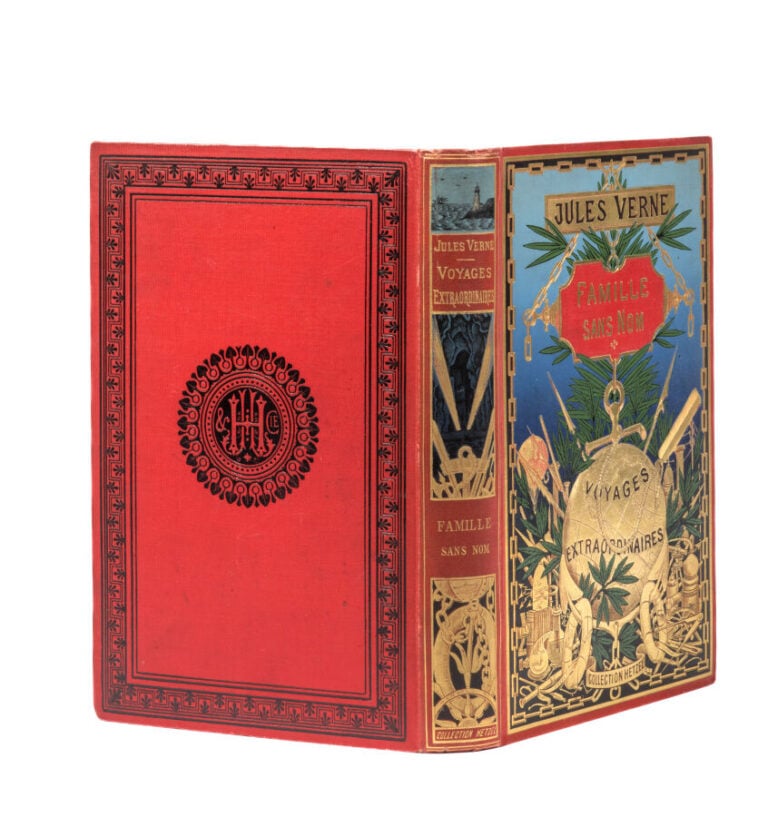 [Québec] Famille-Sans-Nom par Jules Verne. Illustrations de G. Tiret-Bognet. Pa…