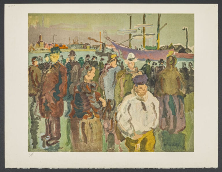 Raoul DUFY (1877-1953) d'après - Les Peintres témoins de leurs temps, 1954 - Li…