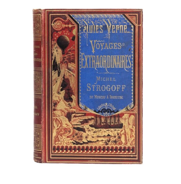 [Russie] Michel Strogoff, de Moscou à Irkoutsk par Jules Verne. Illustrations d…