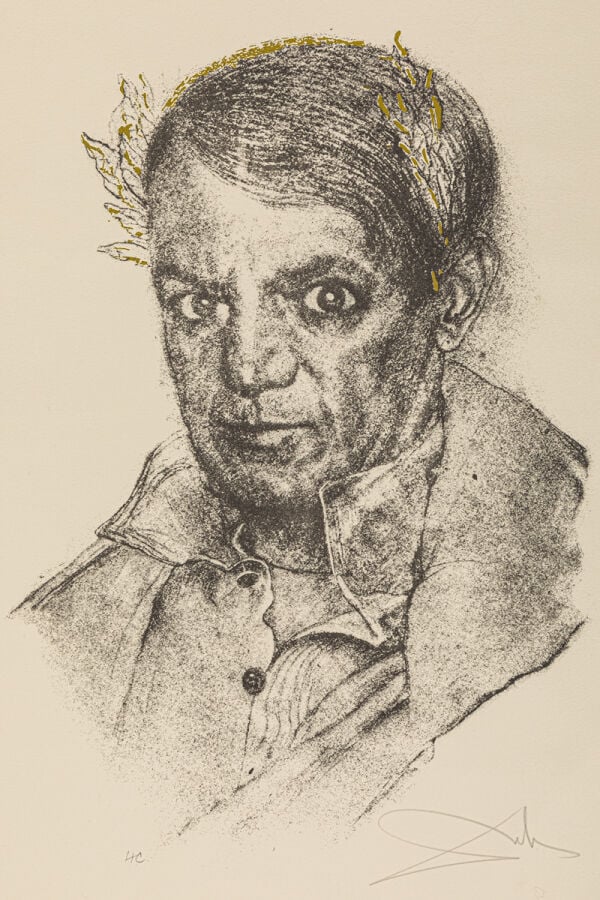 Salvador DALI (1904-1989) - Moi aussi, j'ai connu l'Empereur (Portrait de Picas…