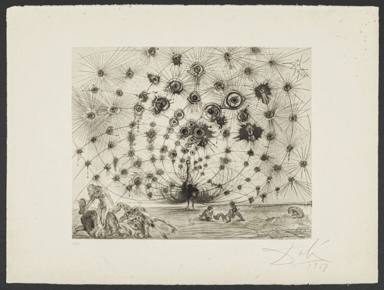 Salvador DALI (1904-1989) - Planche 1 « Argus » de la suite « Mythologie » - Hé…
