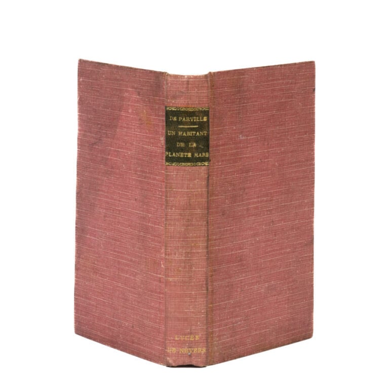 Un habitant de la planète Mars par Henri de Parville, ill. de Riou. Paris, J. H…