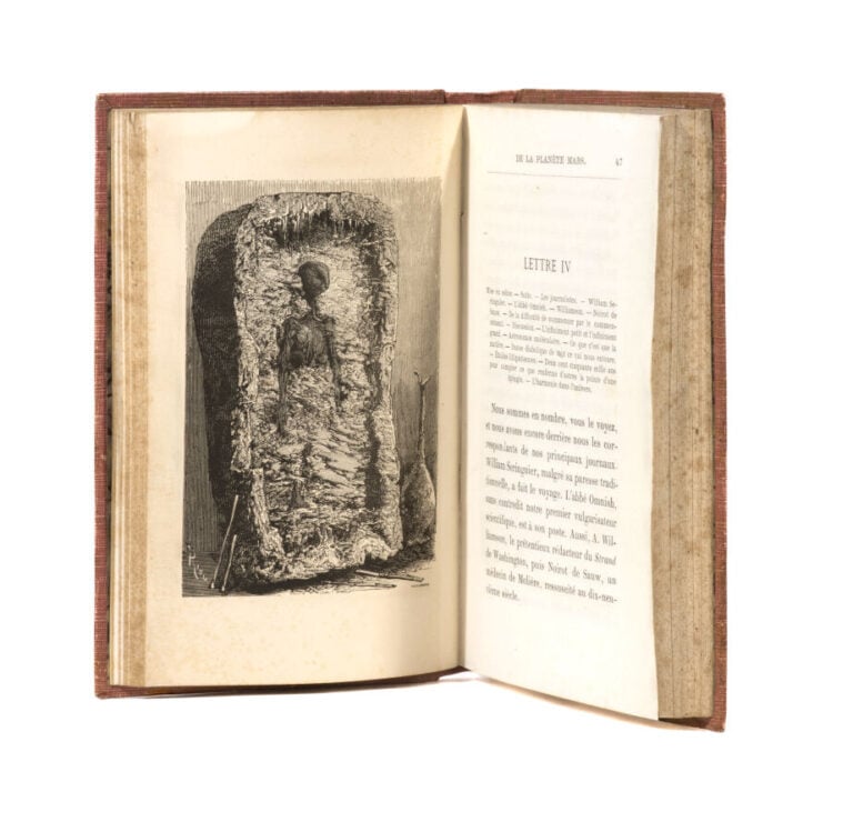 Un habitant de la planète Mars par Henri de Parville, ill. de Riou. Paris, J. H…