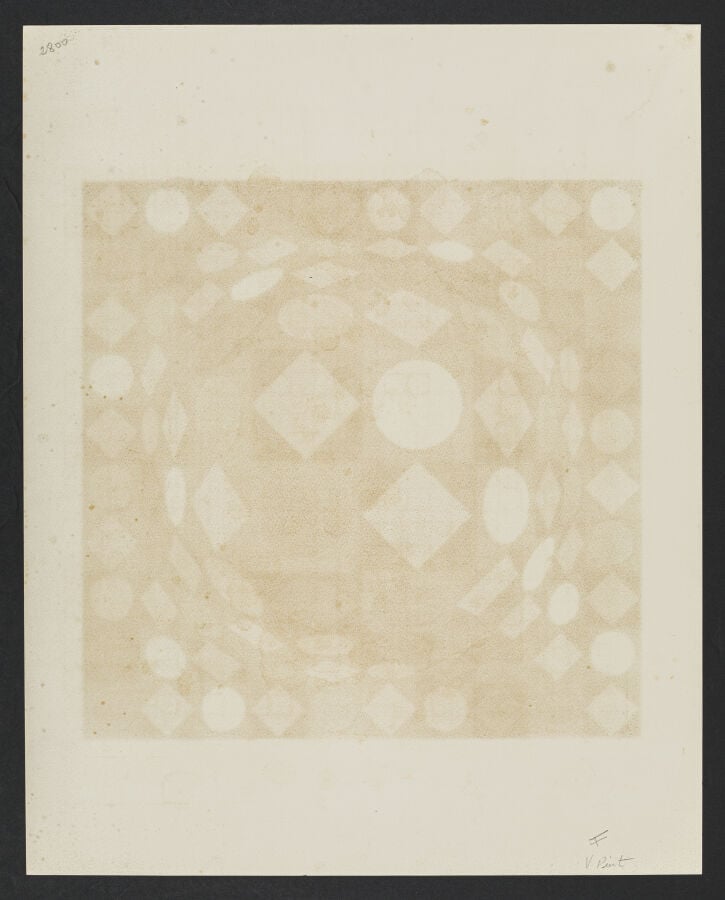 Victor VASARELY (1906-1997) - Composition - Sérigraphie en couleurs, signée et…