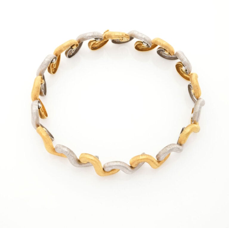 BUCELLATTI GIANMARIA - Important COLLIER "Torchon San Marco" en or jaune et or…