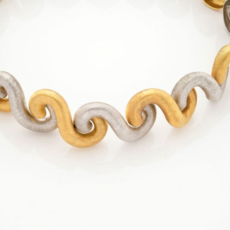 BUCELLATTI GIANMARIA - Important COLLIER "Torchon San Marco" en or jaune et or…