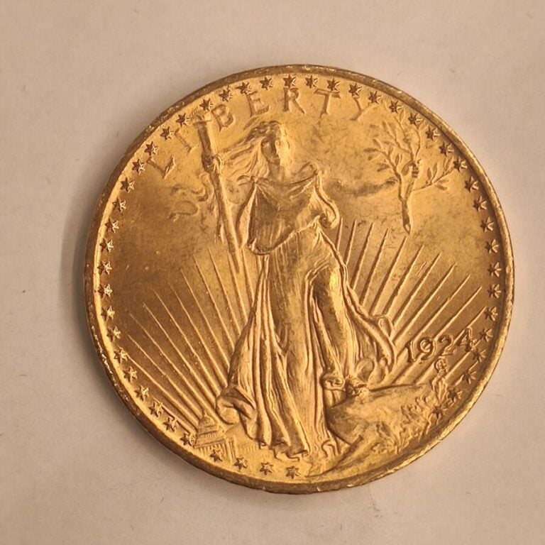Ensemble de 3 pièces de 20 Dollars or Saint Gaudens -Double Eagle comprenant :…