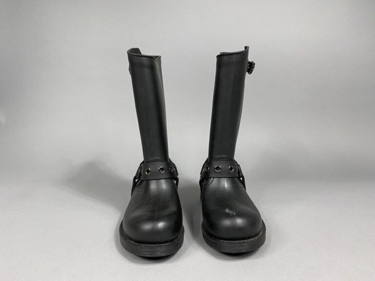 RED VALENTINO - Bottes de pluie en caoutchouc noir - Pointure 36 - (neuves)
