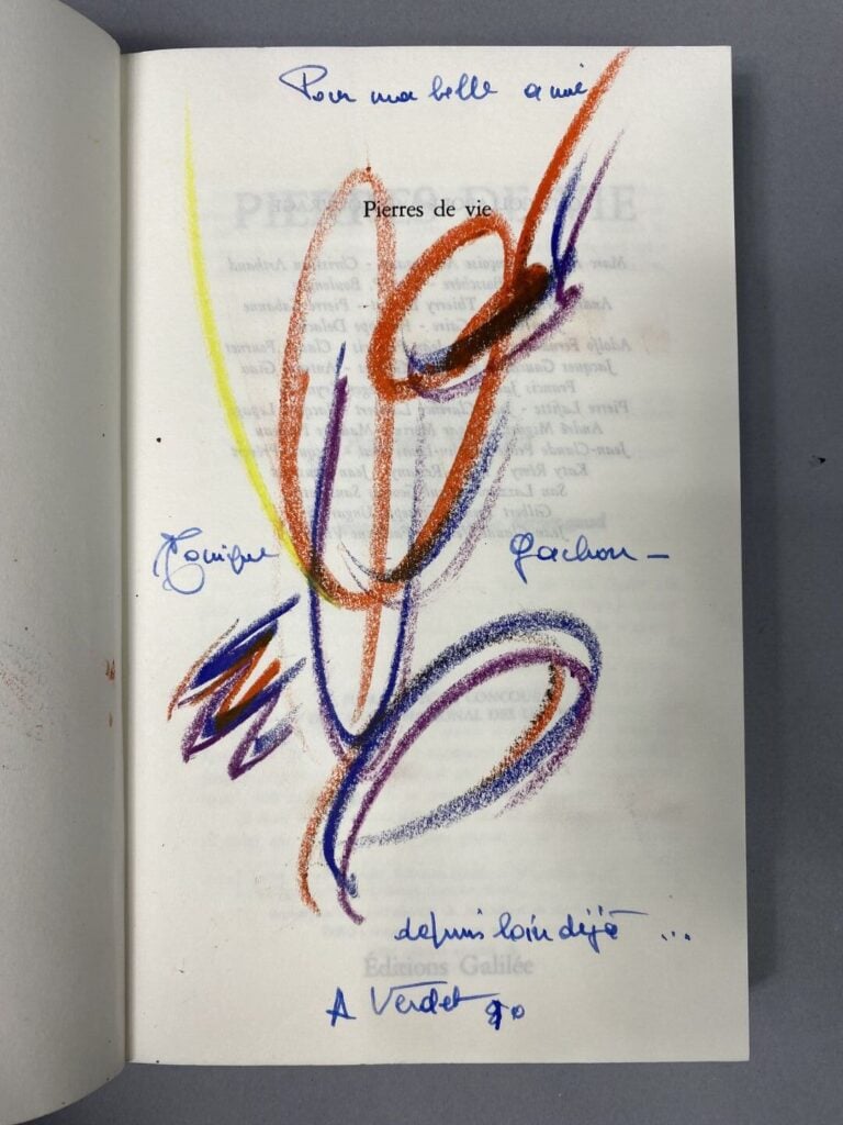 André VERDET(1913-2004) - Ensemble de livres certains dédicacés, estampes et te…