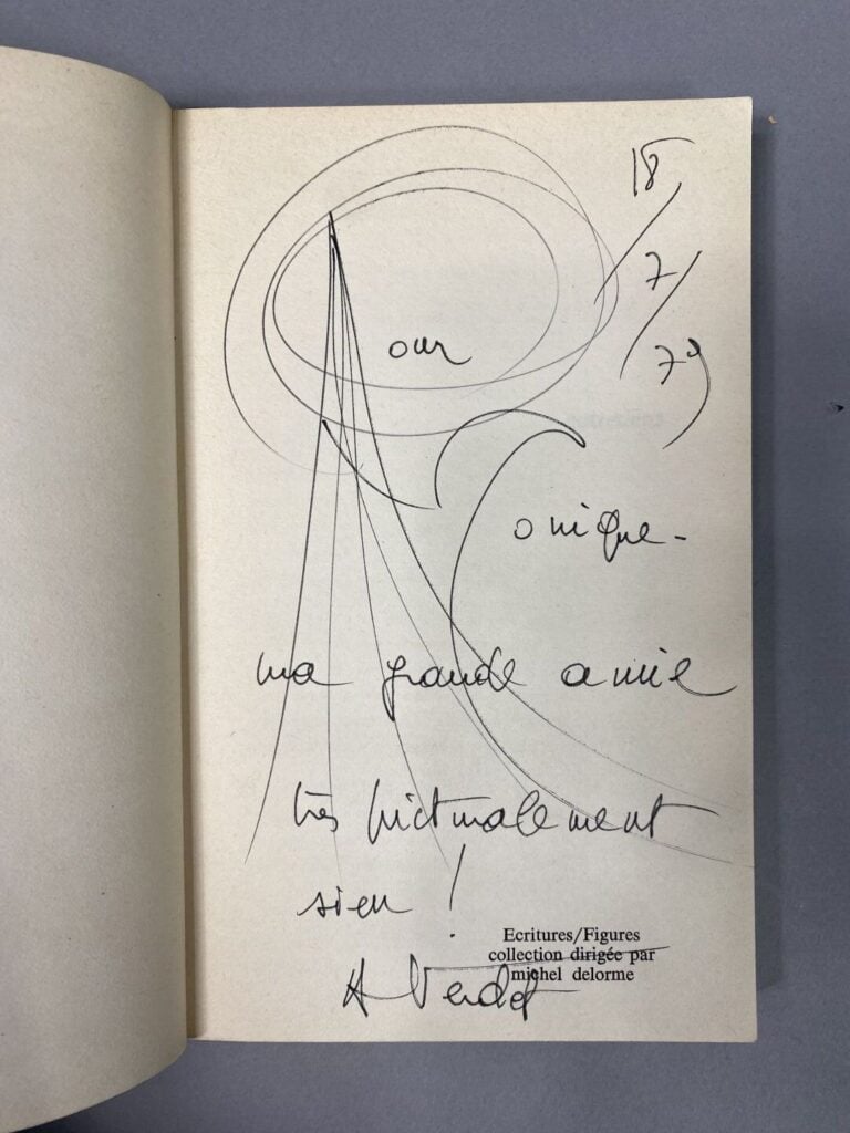 André VERDET(1913-2004) - Ensemble de livres certains dédicacés, estampes et te…