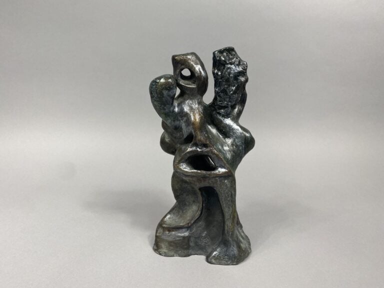 CHAUFOUR (XXe) - Silhouette - Sculpture en bronze - Signée, datée 2002 - H : 27…