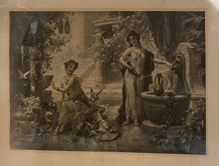 Ensemble de gravures et reproductions comprenant l'espièglerie, l'ami de la mai…