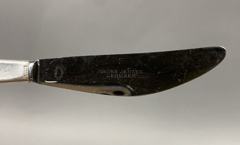 Georg JENSEN, Denmark - Partie de ménagère divers en argent comprenant: - - 11…