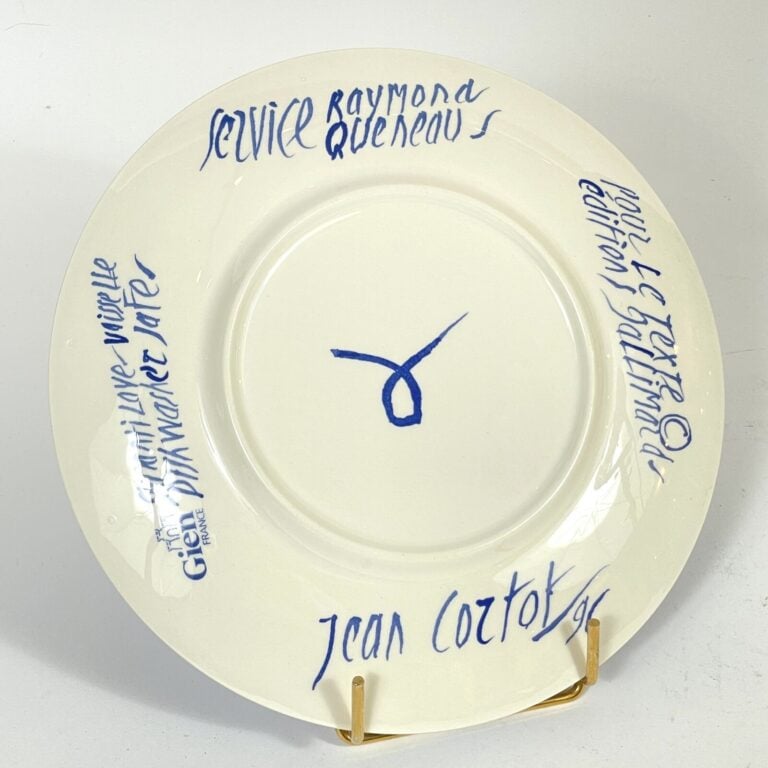 GIEN - Service Raymond QUENEAU/Jean CORTOT, 96 comprenant : 24 assiettes (Diamè…