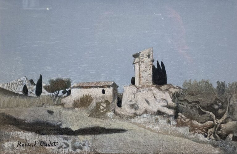 Jean-Claude BEDARD (1928-1982) - Vue de ville - Aquarelle et gouache - Signée e…