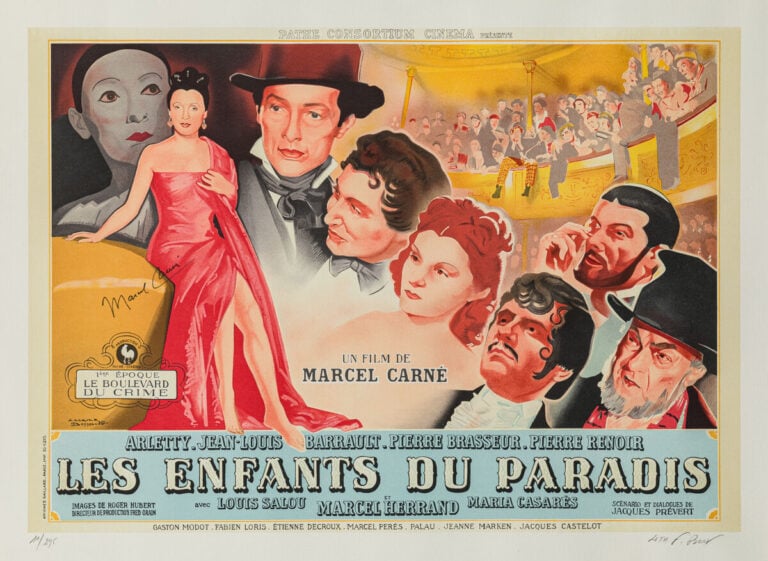 AFFICHE "Les enfants du paradis" - - Lot à retirer à : - PANAME SERVICES - 54 a…