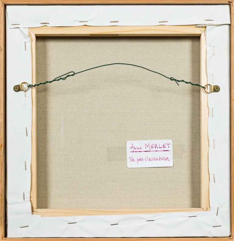 Anne MERLET (XX/XXIÈME SIÈCLE) - « Ne pas s'aventurer » - Photographie, collage…
