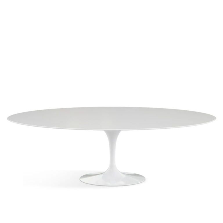 Eero SAARINEN (1910-1961), Edition KNOLL Studio - Importante table en bois stra…