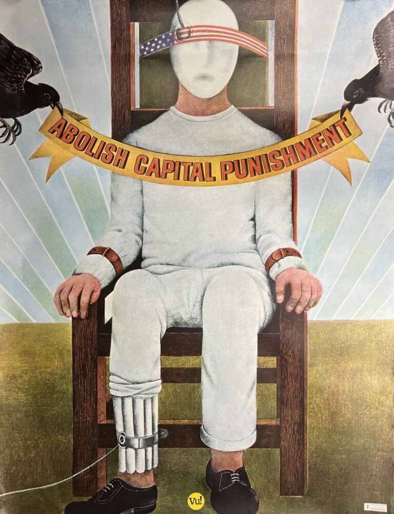 Ensemble d'affiches et reproductions comprenant: - - Abolish Capital Punishment…