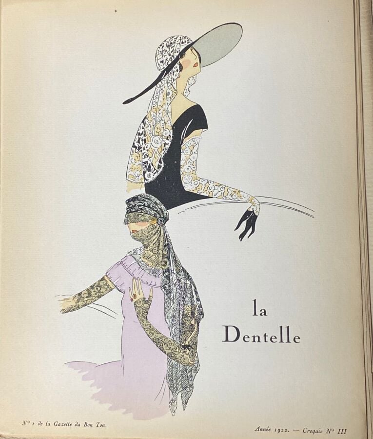 GAZETTE DU BON TON - Livraisons 1922 et 1923 (incomplètes, couvertures insolées…