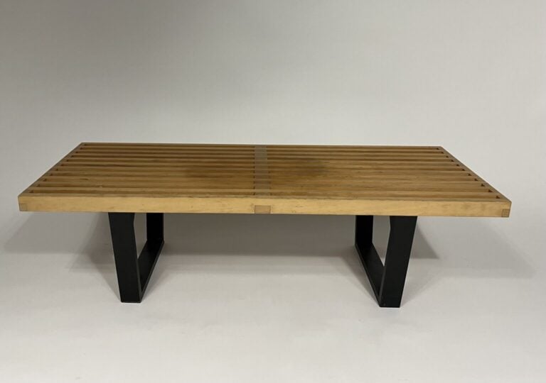 Georges NELSON (1908-1986), éditions VITRA - Banc d'après le modèle Nelson benc…