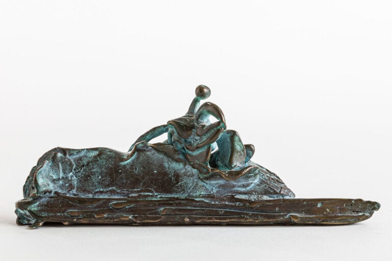 JOBIN - Bronze composition marine - 1/7 - 18 x 7 cm - - Lot à retirer à : - PAN…