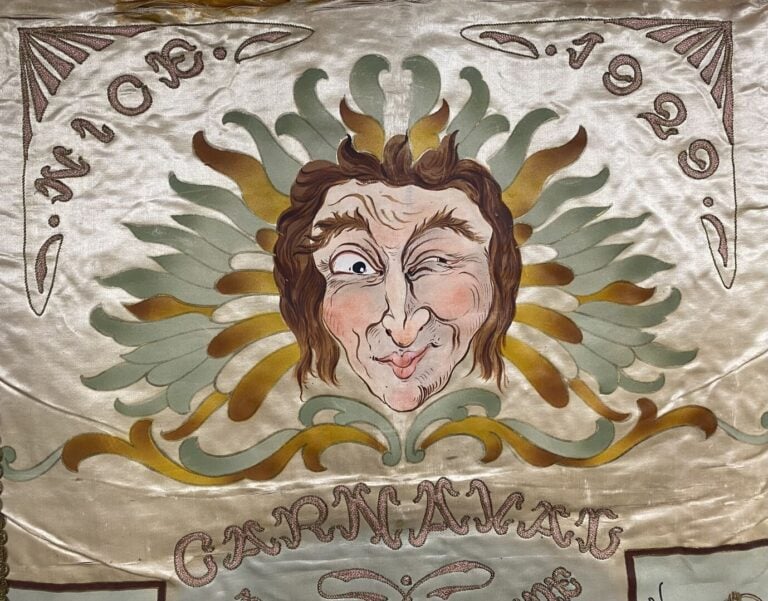 Maison GIOTTI, Nice - Importante bannière pour le Carnaval de Nice, 1929 - Bann…