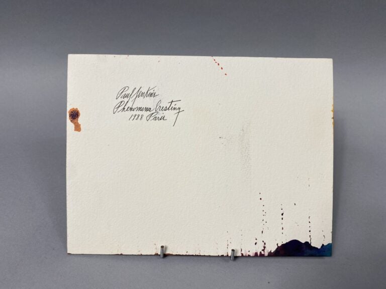 Paul JENKINS (1923-2012), attribué à - Phenomena cresting, 1988 - Aquarelle sur…