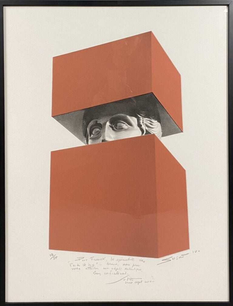 Sacha SOSNO (1937-2013) - Le guetteur - Lithographie - Signée, numérotée 19/50…