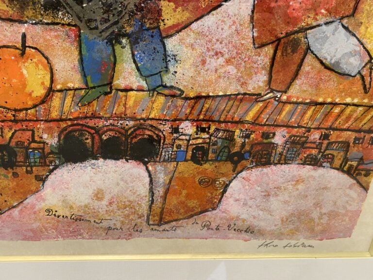 Théo TOBIASSE (1927-2012) - Divertissement pour les amants du Ponte-Vecchio - L…