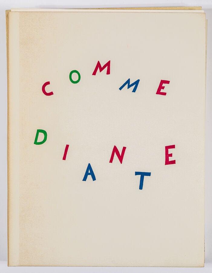 ALECOS FASSIANOS - Pierre Seghers, Commediante, Paris, Anke Kerlo, Paris, 1984,…