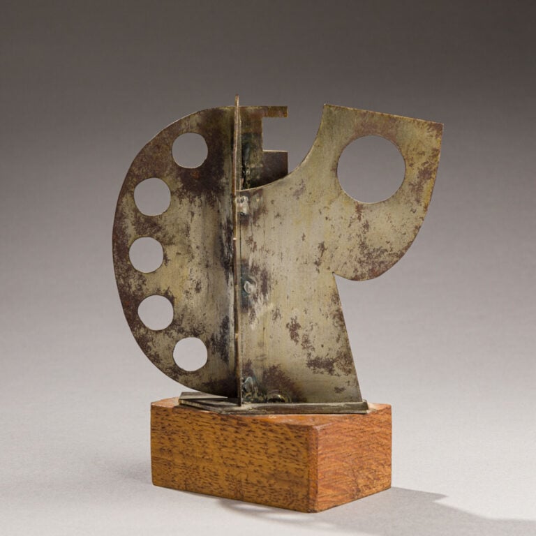 BERTO LARDERA (1911-1989) - Déesse antique I, c.1950 - Sculpture en acier - Hau…