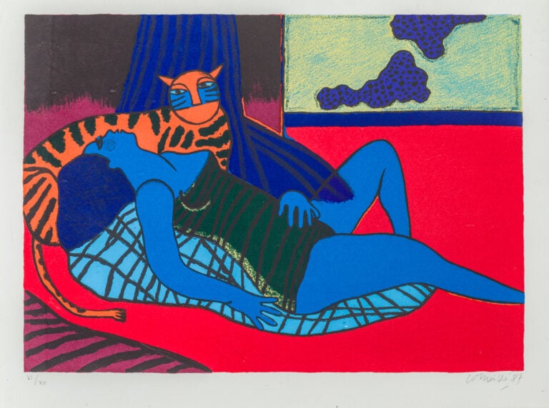CORNEILLE (1922-2010) - Personnage, 1987 - Lithographie sur vélin, signée et da…