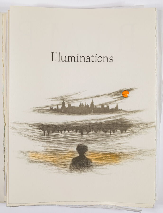 HENRI WESTEL-Arthur Rimbaud, Illuminations, Aux dépens de l'artiste, Boulogne-s…