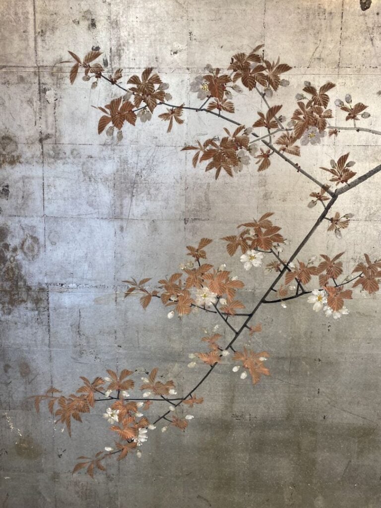 Japon - Epoque EDO (1603-1868), XIXe siècle - Paravent à deux feuilles, encre e…