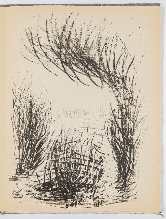 JEAN HELION-André du Bouchet, Au deuxième étage, Éditions du Dragon, Paris 1966…