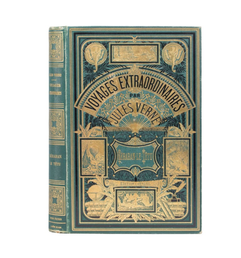 Kéraban le Têtu par Jules Verne. Illustrations de Benett. Paris, Bibliothèque d…