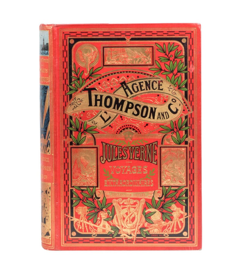 L'Agence Thompson and Cie par Jules Verne. Illustrations de L. Benett. Paris, C…