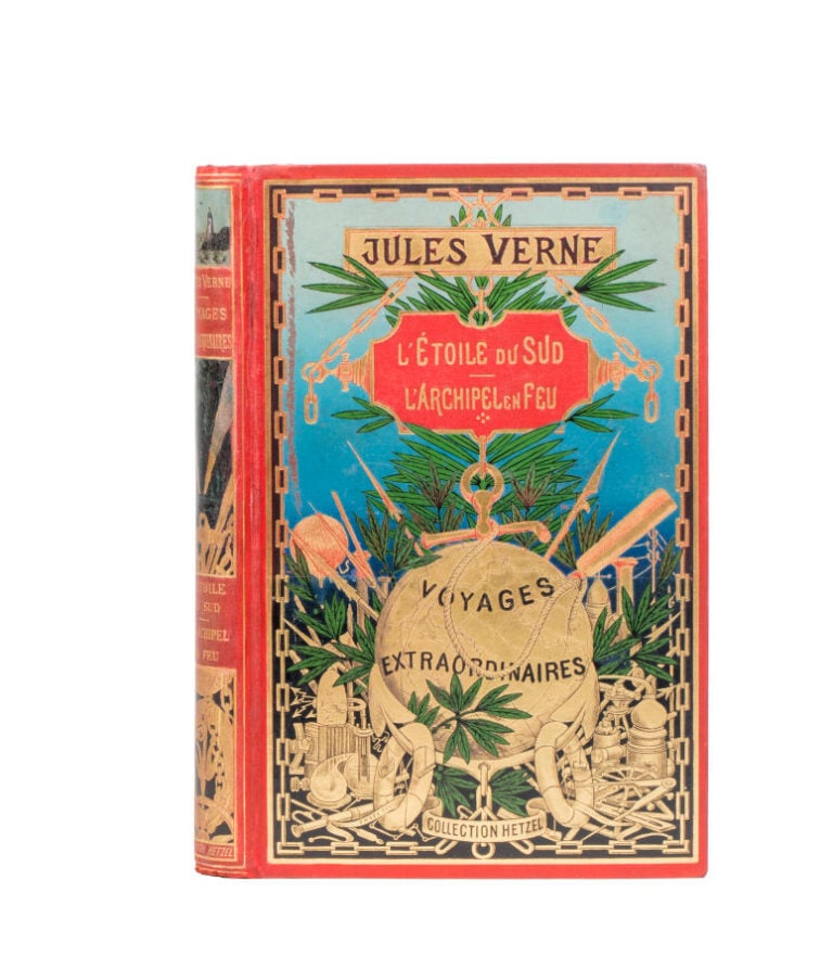 L'Étoile du Sud / L'Archipel en feu par Jules Verne. Illustrations de Benett. P…