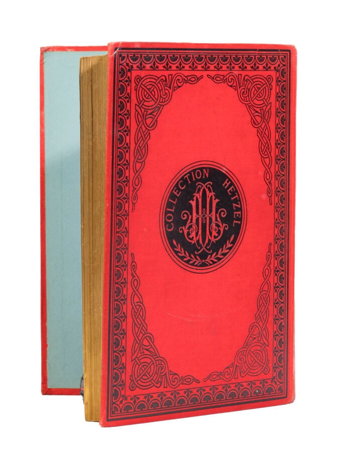 L'Île à hélice par Jules Verne. Illustrations de L. Benett. Paris, Bibliothèque…