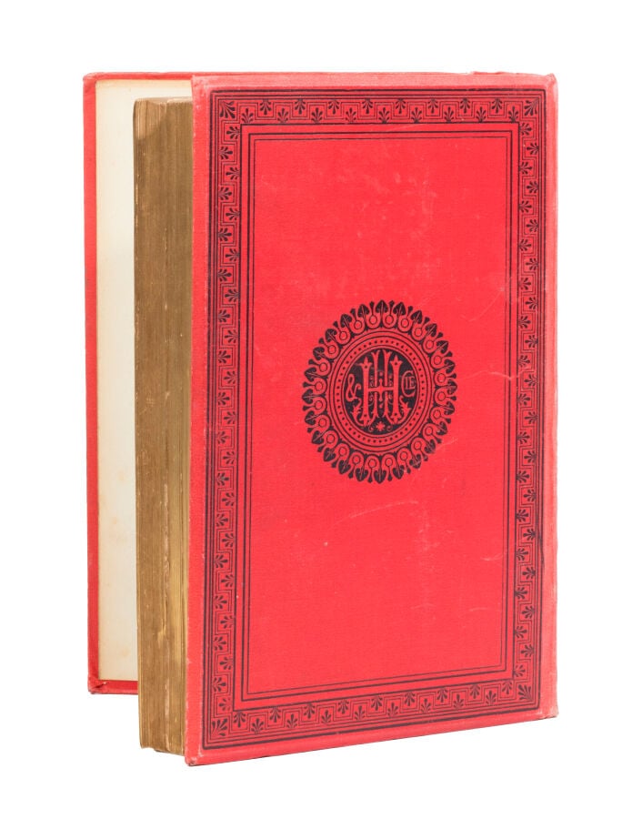L'Île Mystérieuse par Jules Verne. Illustrations de Férat. Paris, Bibliothèque…