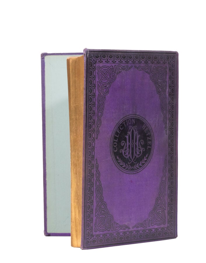 La Maison à Vapeur par Jules Verne. Illustrations de Benett. Paris, Bibliothèqu…