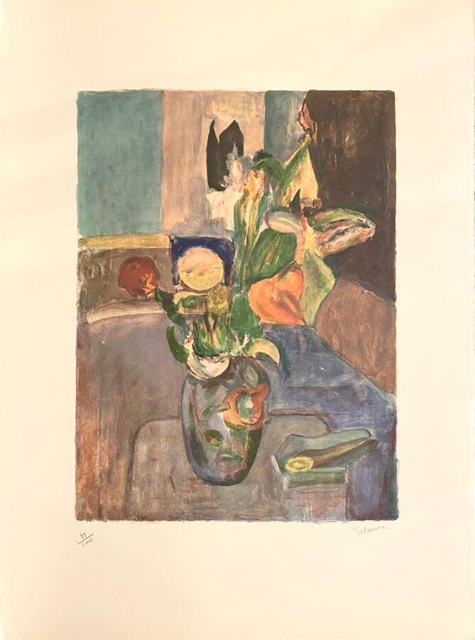 LAZAR VOLOVICK (1902-1977) - Ensemble de quatre lithographies de Volovick : - -…