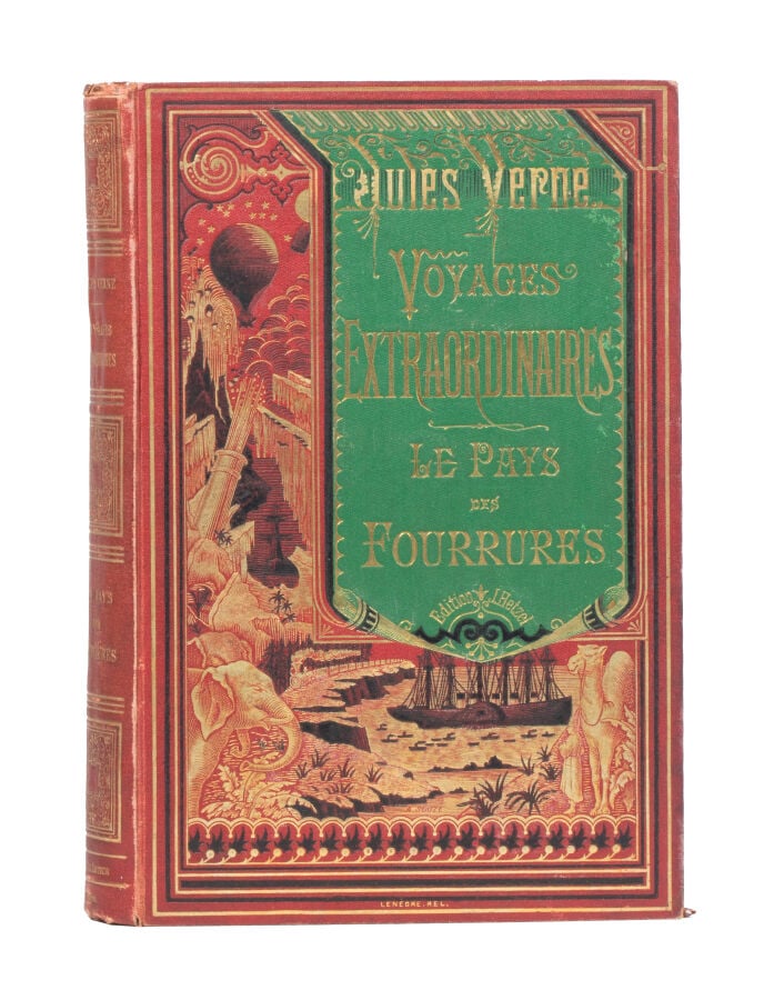 Le Pays des Fourrures par Jules Verne. Illustrations de Férat et de Beaurepaire…