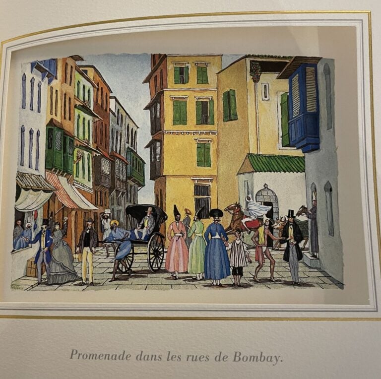 Le Tour du monde en 80 jours par Jules Verne. Ill. en couleurs et en bleu d'Hen…