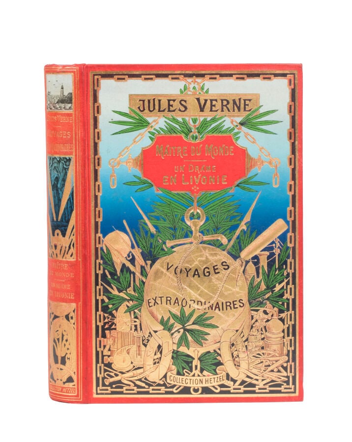 Maître du Monde / Un drame en Livonie par Jules Verne. Illustrations de Georges…