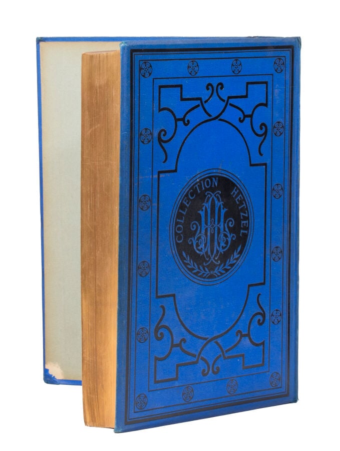 Mathias Sandorf par Jules Verne. Illustrations de Férat. Paris, Bibliothèque d'…