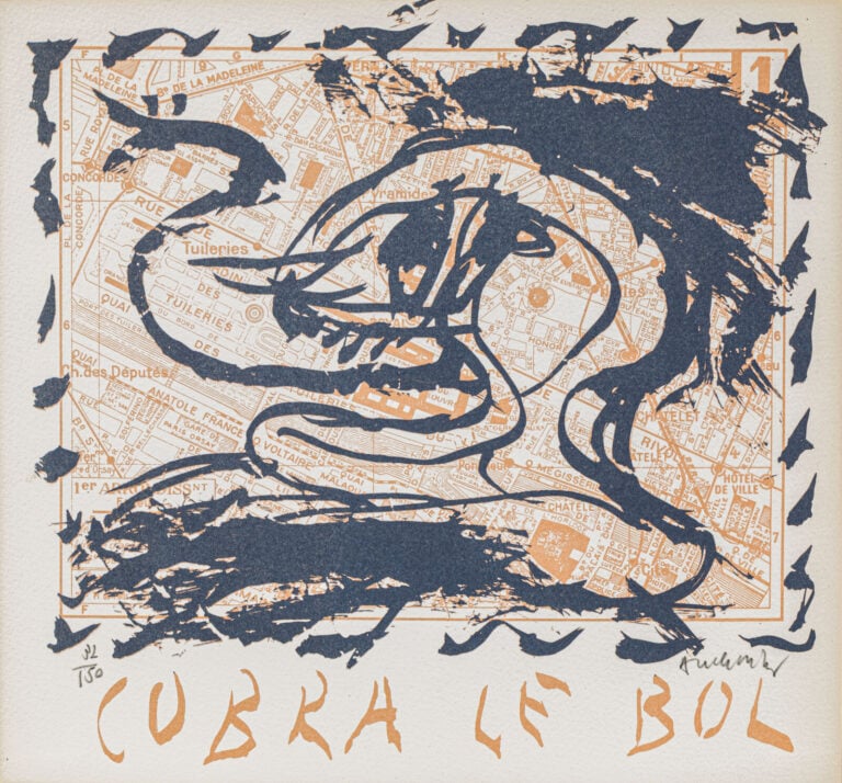 PIERRE ALECHINSKY (1927) - Cobra le Bol - Lithographie en couleurs, signée et n…